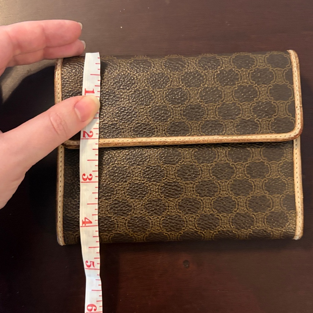 Brown Celine Macadam Wallet - Picture 10 of 12